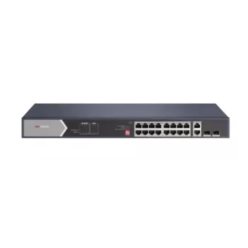 Hikvision DS-3E0520HP-E tīkla slēdzis Nepārvaldīts Gigabit Ethernet (10/100/1000) Power over Ethernet (PoE) Zils