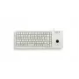 CHERRY XS Trackball tastatūra Universāla USB QWERTZ Vācu Pelēka