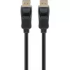 Essential kabelis DisplayPort Plug > DisplayPort Plug, 8K / 120Hz (melns, 1 Meter, 40 Gbit/s, DisplayPort 2.0 / 2.1)