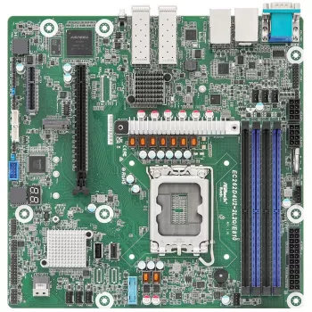 ASRock mātesplate EC262D4U2-2L2Q/E810 micro-ATX Socket 1700 DDR5-only Single - Mātesplate - Intel Socket 1700 (Core i)