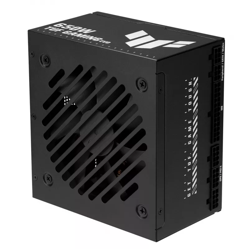 Barošanas bloks ASUS TUF GAMING 650B EVO — 650 W, 20+4 pin ATX, 80 PLUS Bronze, melns
