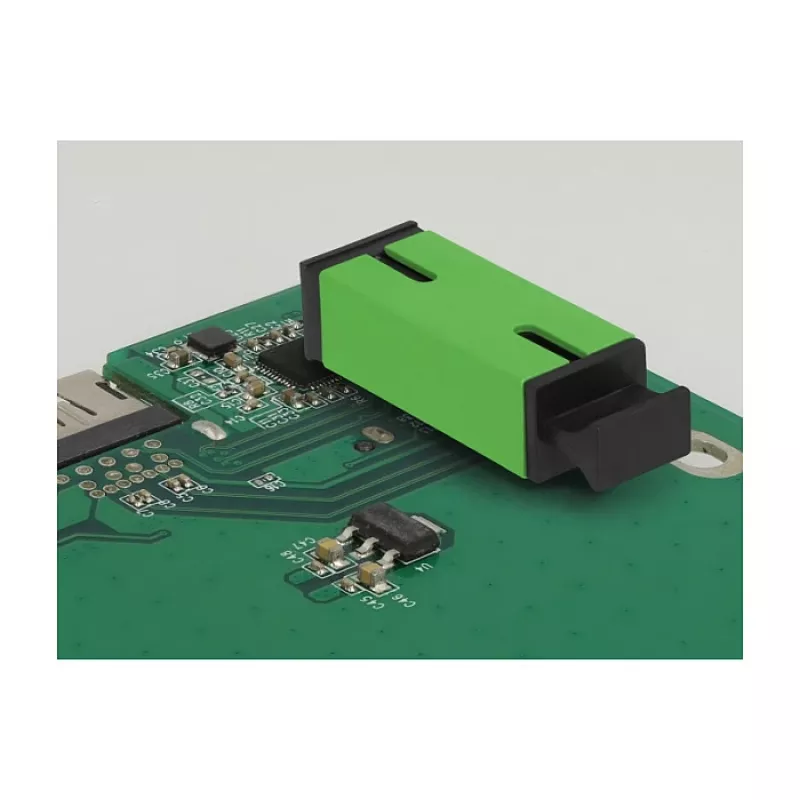 Optisko šķiedru savienotājs PCB SC Simplex sievišķais uz SC Simplex sievišķais DeLOCK 86932
