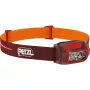 Galvas lukturītis Petzl Actik Core — LED, 100 lm, iebūvēts 1250 mAh USB uzlādējams akumulators, IPX4, sarkans