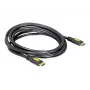 DeLOCK - Video/audio kabelis - HDMI - HDMI, 19-pin (vītņots) - HDMI, 19-pin (vītņots) - 5 m (82455)