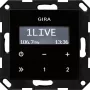 GIRA 228405 Radio Pulkstenis Digitāls Melns (228405)