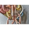 Staub 40508-172-0 keramikas taisnstūra cepamtrauku komplekts, 3 daļas, antīkā tirkīza