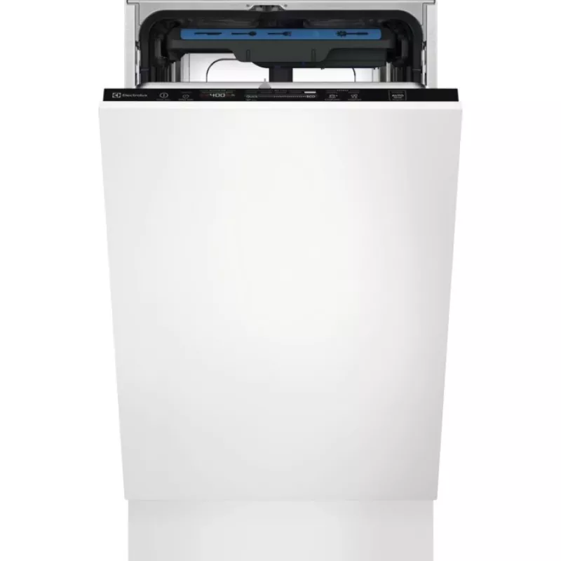 Iebūvējamā trauku mazgājamā mašīna Electrolux EEM43200L, šaura 45 cm, 10 trauku komplekti, 44 dB, 8 programmas