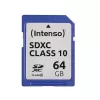 ATMIŅAS SDXC 64GB C10/3411490 INTENSO