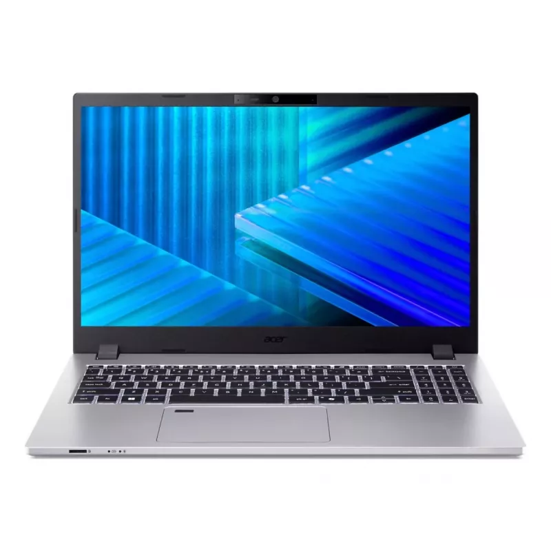Acer TravelMate P2 TMP215-75-G2-TCO klēpjdators — 15,6 collu FHD IPS 300 nits, Intel Core Ultra 5 125H, 16 GB RAM, 512 GB SSD, pirkstu nospiedumu lasītājs, Windows 11 Pro, 3 gadu serviss uz vietas