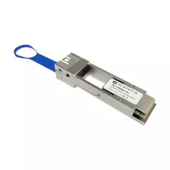 MikroTik | QSFP28 uz SFP28 pārveidotājs | XQ+CM0000-XS+ | SFP/SFP+/SFP28 | QSFP28 uz SFP28 | 25000 Mbit/s | -20 līdz 85