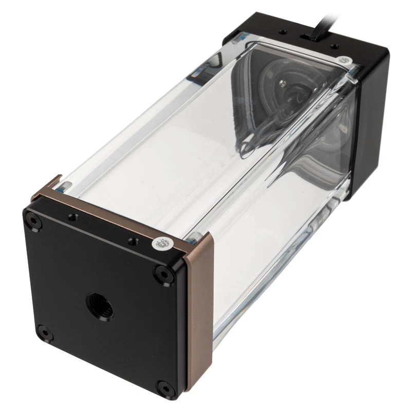 Rezervuārs (Ausgleichsbehälter) BitsPower Premium Cuboid 150 mm akrils - BPPRE-WTCR150