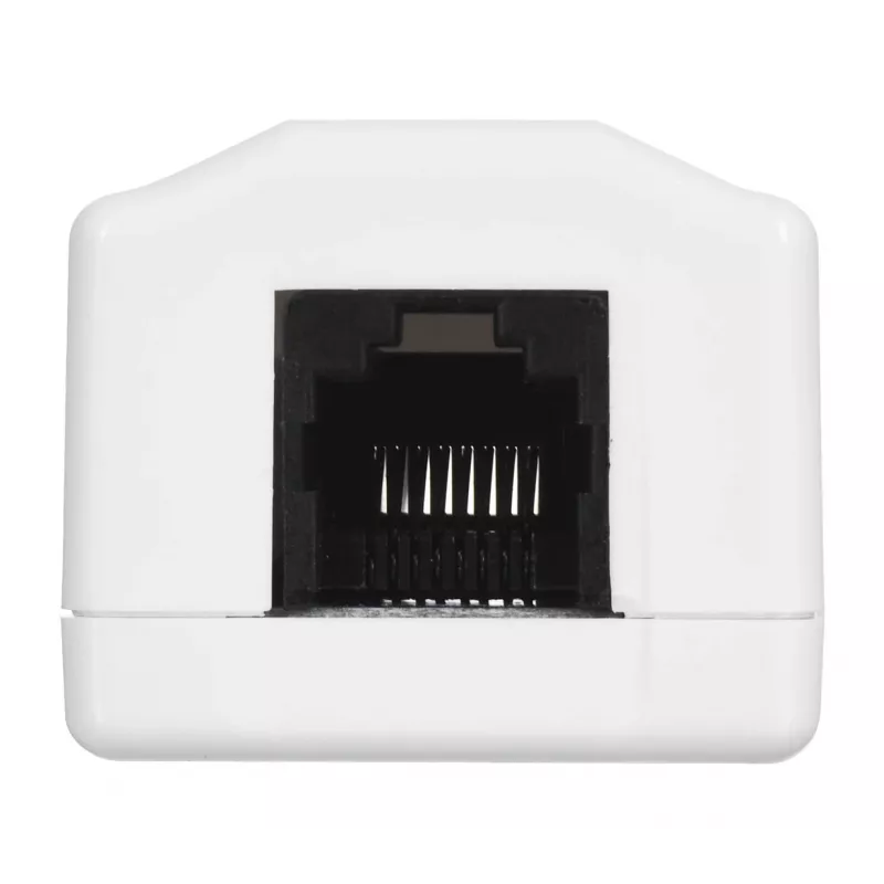 LANBERG kontaktligzdu kārba RJ-45 OU6-0001-W, Cat6, balta