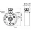 Hikvision DS-1280ZJ-TR13 āra sadales kārba melna sudrabota 1 kg