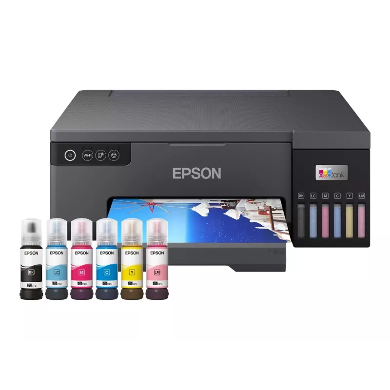 Epson EcoTank L8050 foto printeris Dye Ink 5760 x 1440 DPI 8 collas x 12 collas (20x30 cm) Wi-Fi