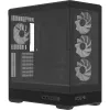 Datora korpuss AeroCool Geh Midi P500B-Digi Melns