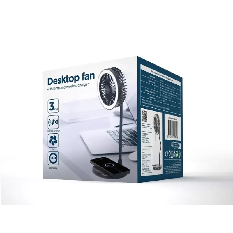Mājsaimniecības ventilators Gembird TA-WPC10-LEDFAN-01
