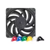 Noctua NF-A12x25 PWM 120mm korpusa ventilators melns