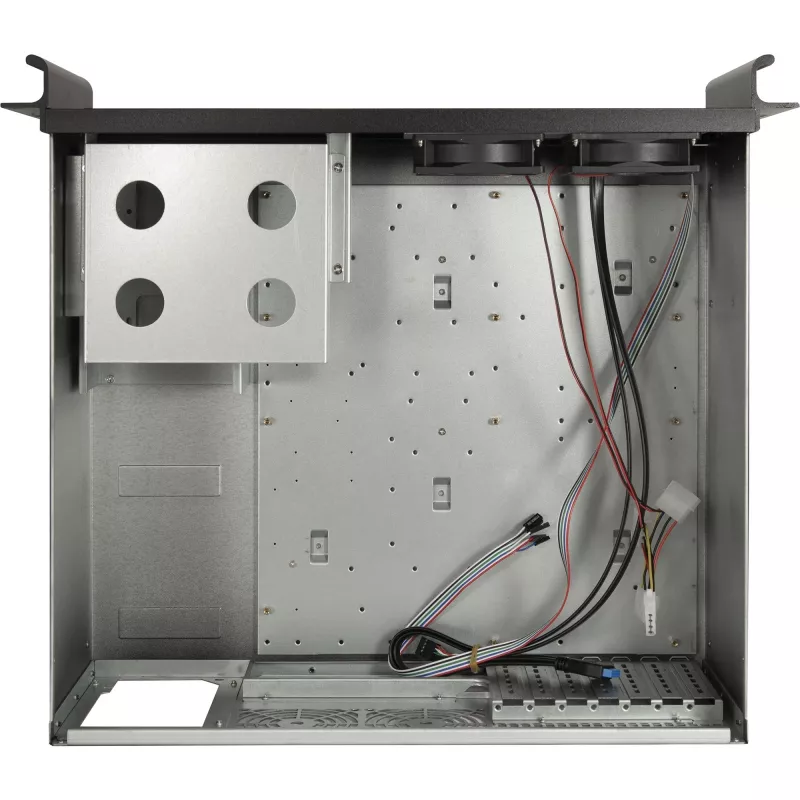 Rack Server Inter-Tech 4U-K-439L Melns