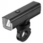 Rockbros RHL1000 24610002001 1000 lm priekšējais velosipēda lukturis + USB-C uz USB-A kabelis, melns