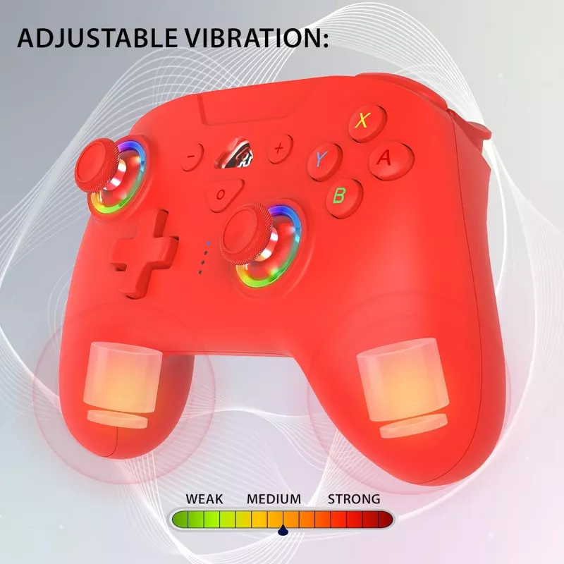 Subsonic bezvadu LED kontrolieris sarkans Switch
