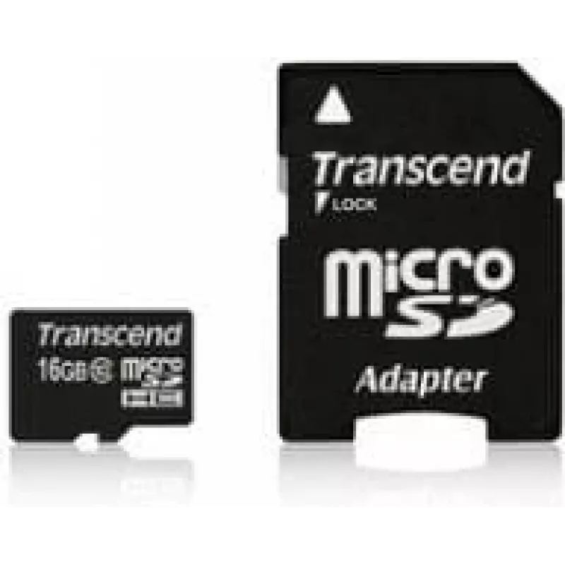 Zibatmiņa Transcend 16GB MicroSDHC UHS-I TS16GUSDU1