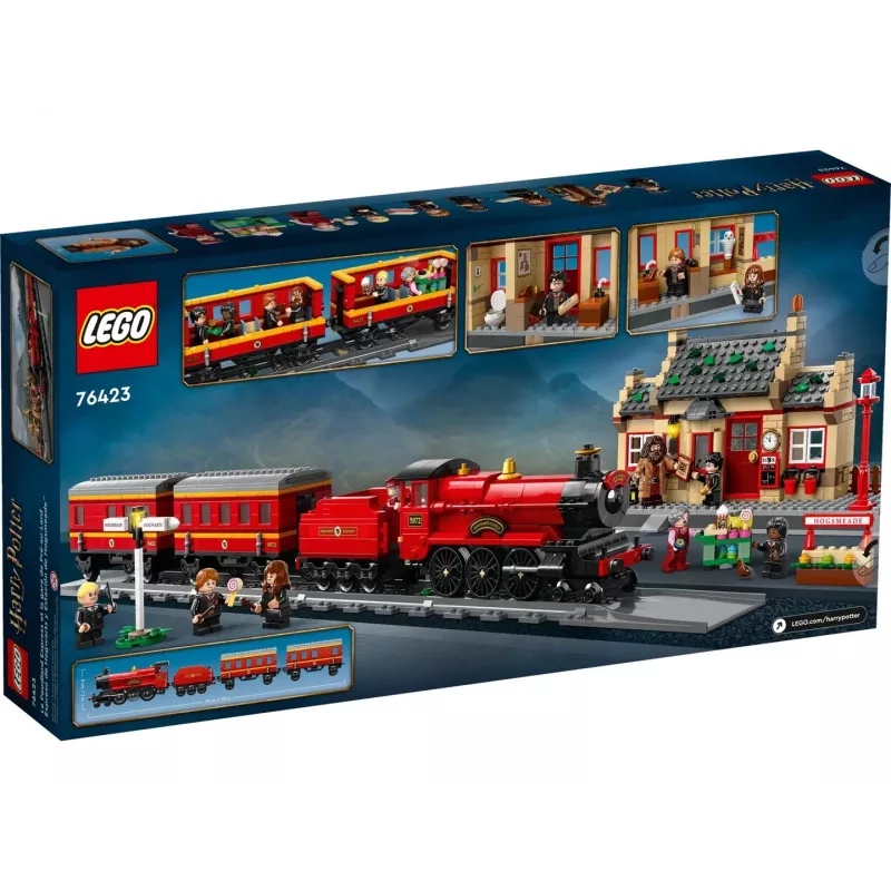 LEGO HARRY POTTER 76423 Hogwarts Express un Hogsmeade stacija
