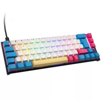 Mehāniskā tastatūra Ducky Mecha SF Limited Dawn Edition RGB LED MX Brown — 65% kompakts izkārtojums, ar karstās nomaiņas iespēju nav norādīts