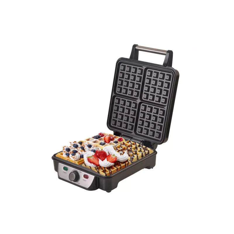 CAMRY Vafeļu automāts 1150 W Melns, Daudzkrāsains, Viens izmērs, CR 3025