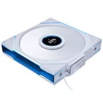LIAN LI UNI FAN TL LCD 140mm ARGB Balts