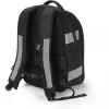 DICOTA Hi-Vis V2 mugursoma, melna, 320 x 220 x 455 mm, PET, TPU