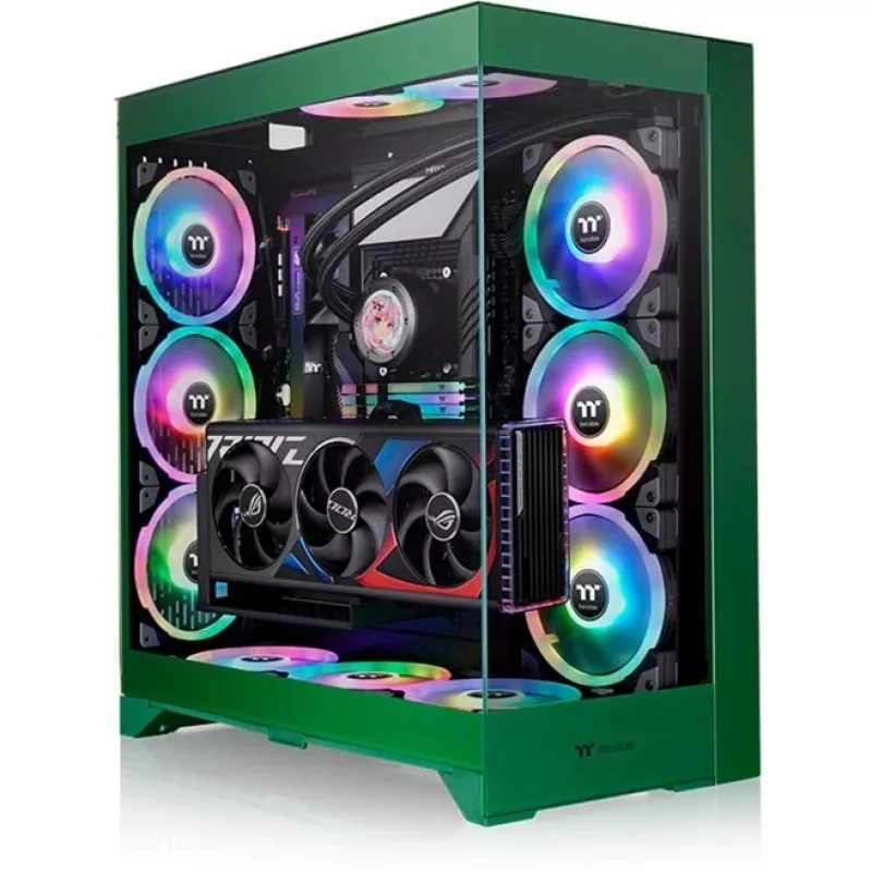 PC Case Thermaltake CTE E660 MX Midi Tower zaļa