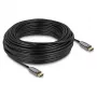 DELOCK aktīvais optiskais DisplayPort 2.1 kabelis 8K 60Hz 40Gbps 30 m