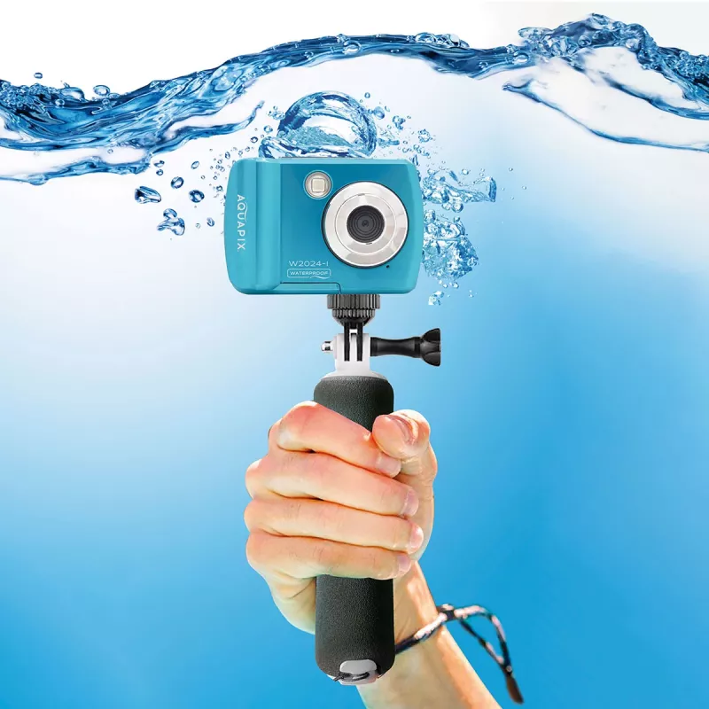 Peldošais rokturis EASYPIX Aquapix 55111 ūdensizturīgs rokas rokturis darbības kamerām