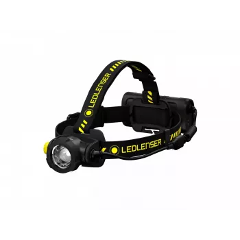 Galvas lukturītis Led Lenser H15R Work Melns dzeltena