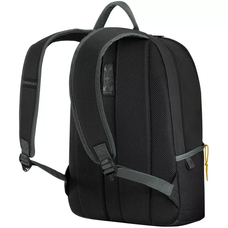 WENGER Next 23 Trayl 39.62cm 15,6zoll klēpjdatora mugursoma ar planšetdatora kabatu Gravity Melns