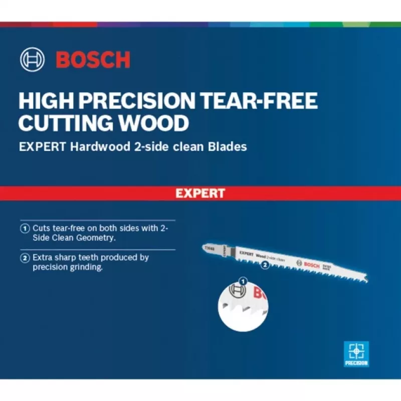 Bosch 2 608 900 551 finierzāģa/scrollzāģa/virzuļzāģa asmens Finierzāģa asmens Augsta oglekļa tērauda (HCS) 5 gab.