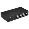 Edimax GS-1016 V2 tīkla slēdzis, pārvaldāms, Gigabit Ethernet (10/100/1000), melns