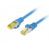 Patch cord Fluke PCF6A-10CU-0025-B RJ45 Cat.6a 0,25 m zils