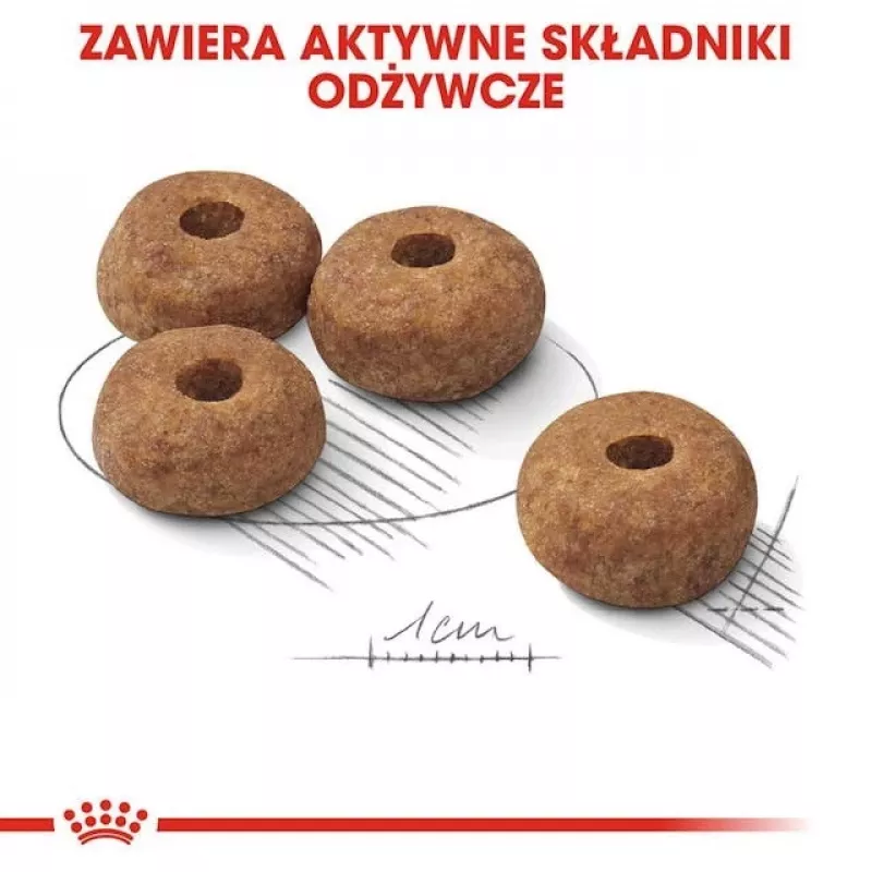 Sausā suņu barība Royal Canin Medium Sterilised Adult 12 kg — sterilizētiem vidēja izmēra pieaugušiem suņiem, mājputnu gaļa, olbaltumvielas 28%, tauki 13%