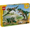 LEGO Creator 3-in-1 T.Rex būvējams modeļa komplekts, 626 gab., 150 mm augstums, vecums 9+