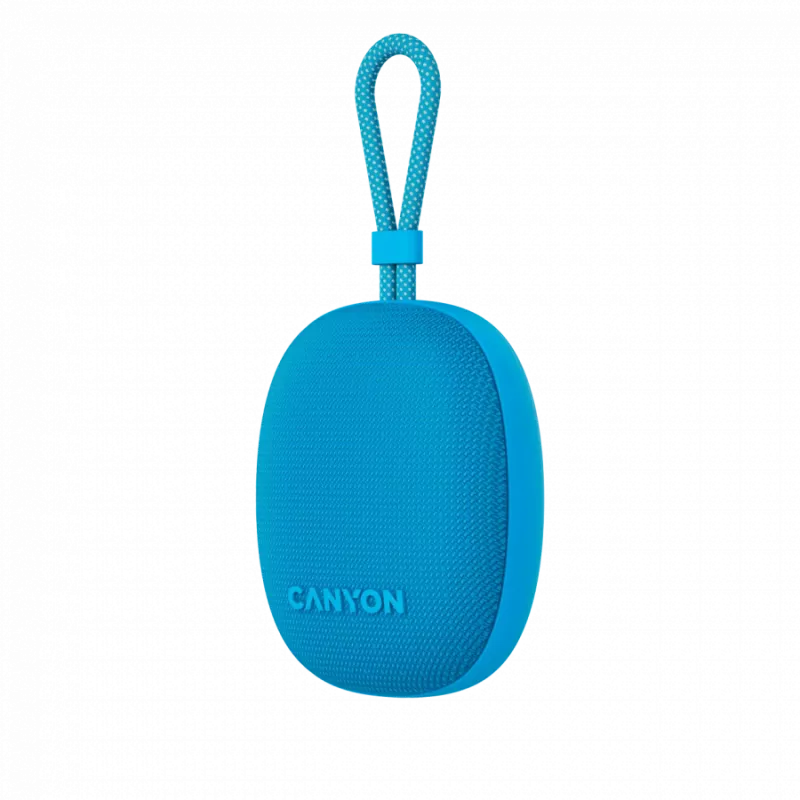 Canyon OnMove 12 - portatīvais Bluetooth v5.3 skaļrunis - 5W - TWS - IPX7 - 12 stundas - USB-C uzlāde