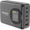 Voltcraft UC-4C1A240W01 USB uzlādes doks USB-C USB-A PD 3.0 melns iekštelpām (VC-16871780)