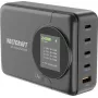 Voltcraft UC-4C1A240W01 USB uzlādes doks USB-C USB-A PD 3.0 melns iekštelpām (VC-16871780)