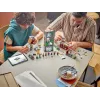 Konstrukciju rotaļlieta LEGO Marvel komplekts 76324 Zirnekļcilvēks pret Oscorp, 808 detaļas, 8 minifigūras, vecumam no 10 gadiem