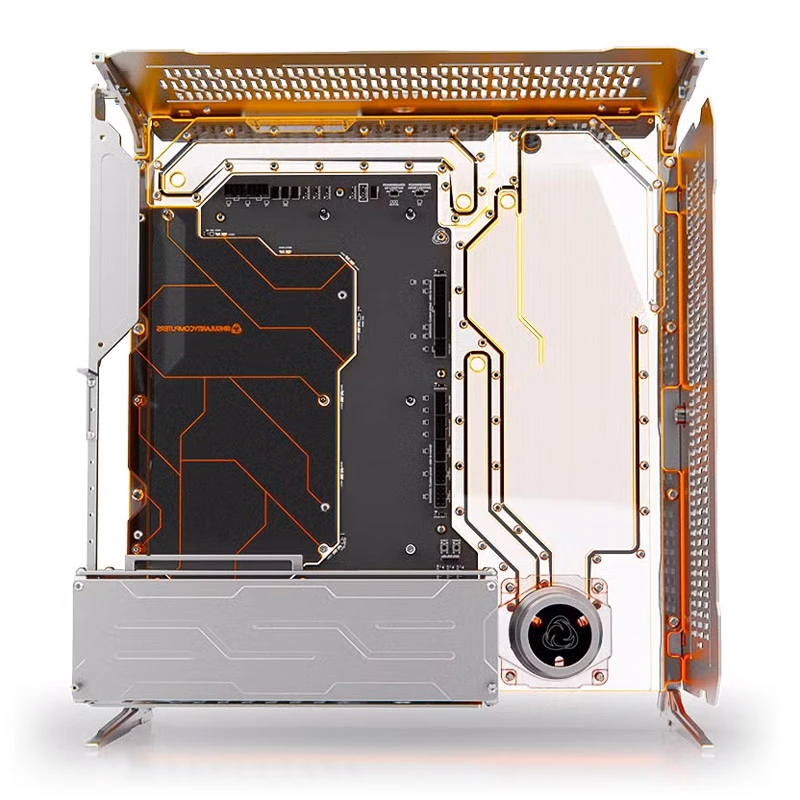 Datora korpuss Triton Spectre Integra-M Elite by Singularity Computers — sudraba