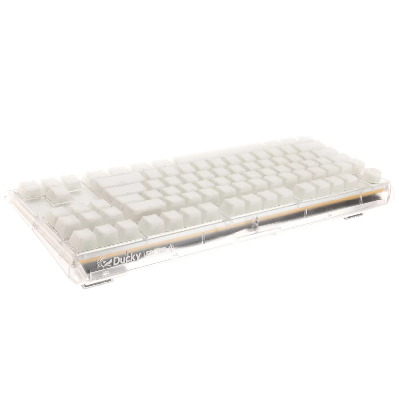 Ducky One 3 TKL tastatūra spēlēm USB QWERTY angļu valoda balta