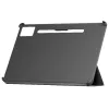 Planšetdatora folija maciņš Lenovo ZG38C05980 — piemērots 12,7 collu (32,3 cm), pelēks, polikarbonāts/TPU
