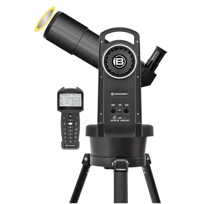 Refraktora teleskops Bresser Optics Automatik 80/400 Goto Melns