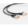 Tīkla kabelis S/CONN 08-26095 Melns 20 m Cat6a S/FTP