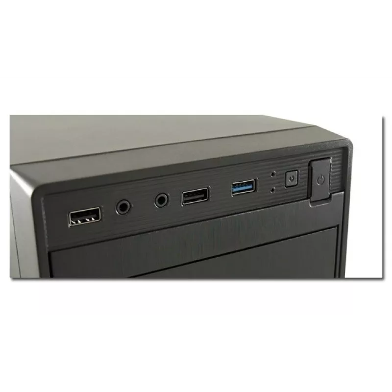 PC Case LC-Power 2014MB Midi Tower Melns